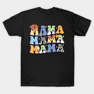 Story Mama Boy Mom Mothers Day For Womens T-Shirt